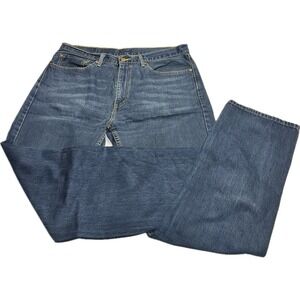 Levi's Men's Dark Wash Jeans Size 36W 34L Blank Tag Levi‎ Strauss & Co